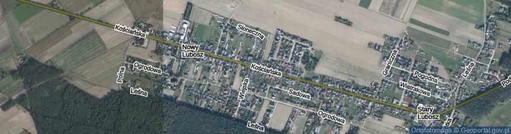 Zdjęcie satelitarne Kościańska ul.